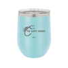 The Happy Hooker - Laser Engraved Stainless Steel Drinkware - 1551 -
