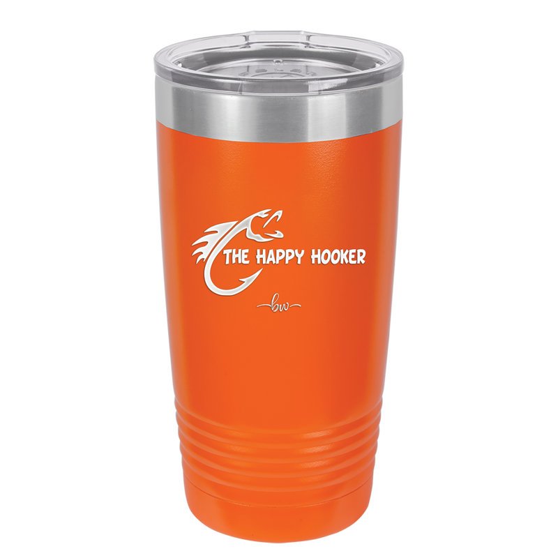 The Happy Hooker - Laser Engraved Stainless Steel Drinkware - 1551 -