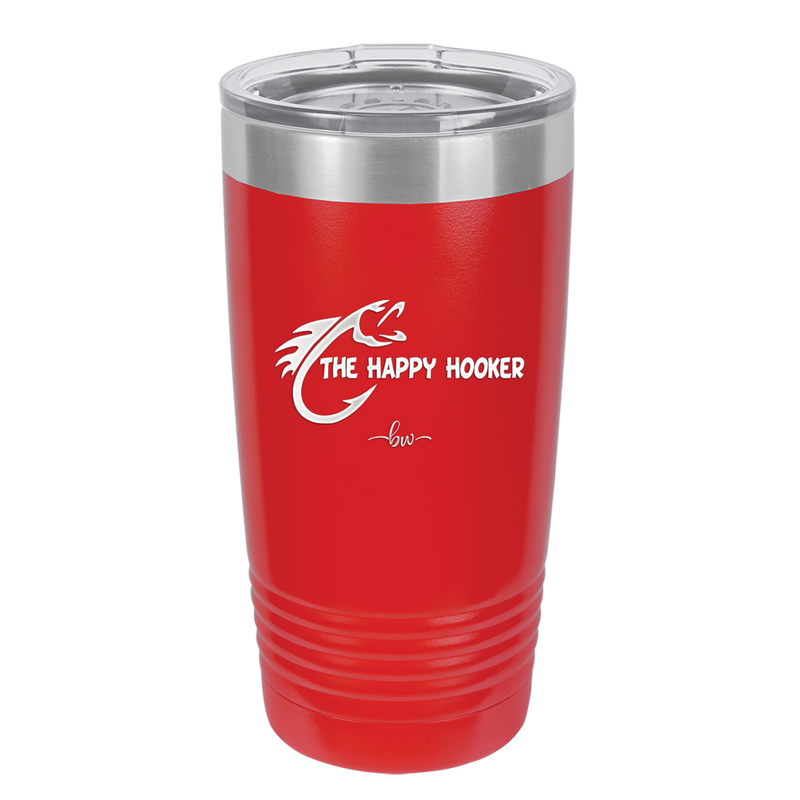 The Happy Hooker - Laser Engraved Stainless Steel Drinkware - 1551 -