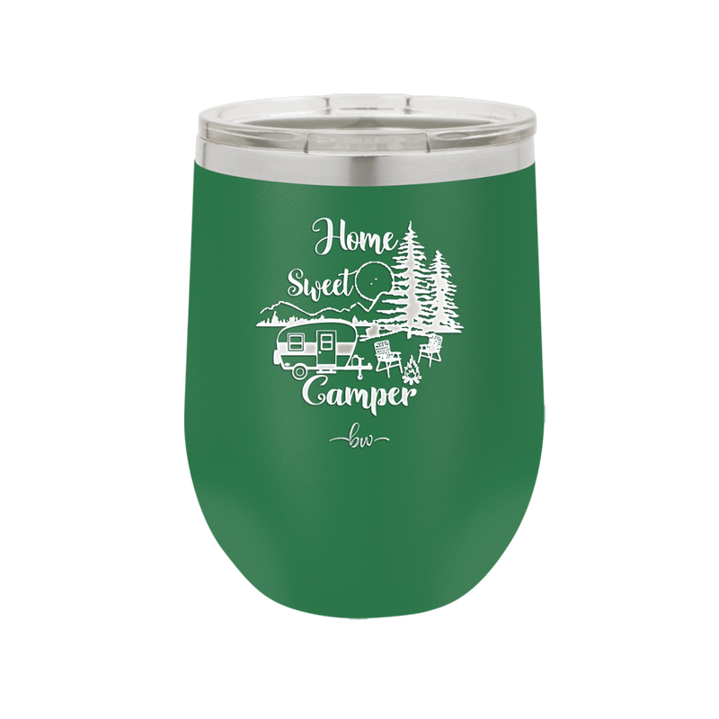 Home Sweet Camper - Laser Engraved Stainless Steel Drinkware - 1553 -