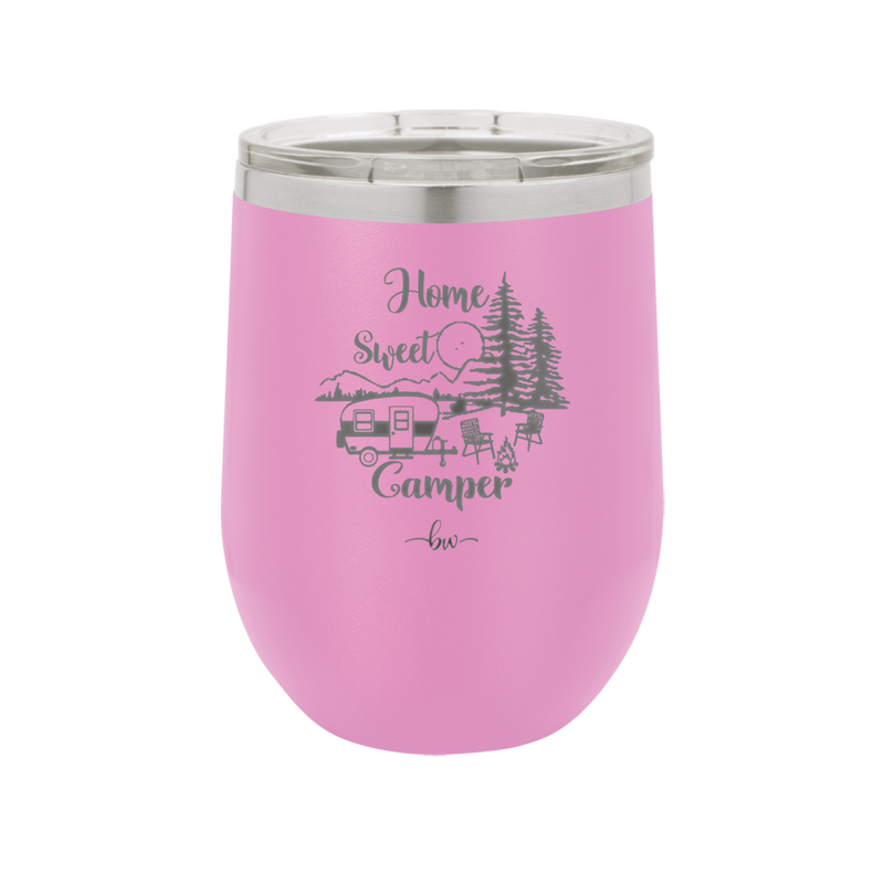 Home Sweet Camper - Laser Engraved Stainless Steel Drinkware - 1553 -