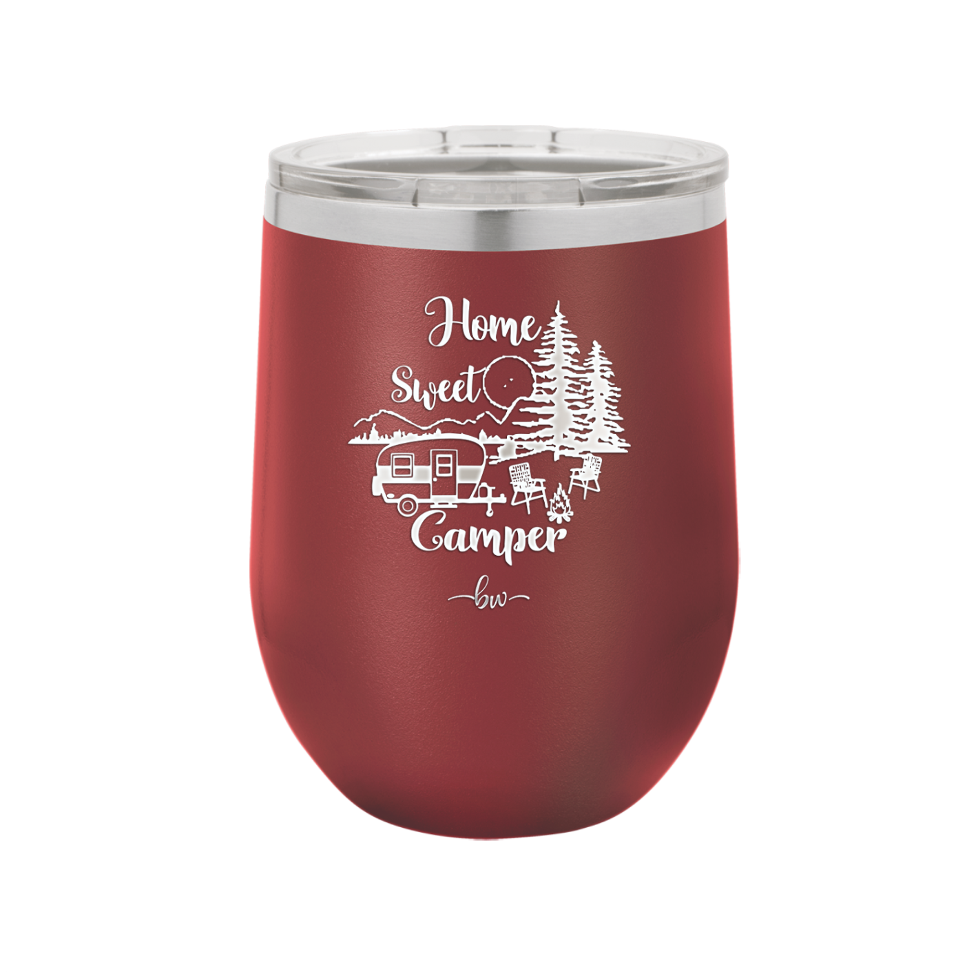 Home Sweet Camper - Laser Engraved Stainless Steel Drinkware - 1553 -