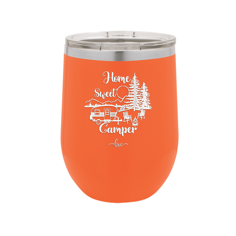 Home Sweet Camper - Laser Engraved Stainless Steel Drinkware - 1553 -