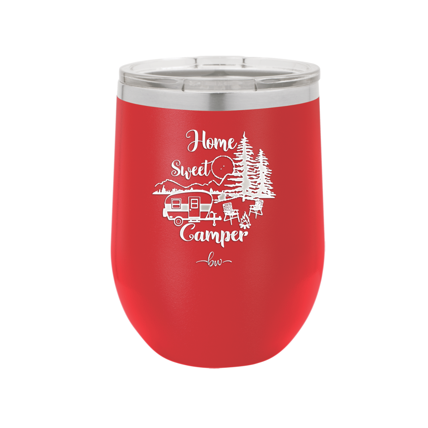 Home Sweet Camper - Laser Engraved Stainless Steel Drinkware - 1553 -