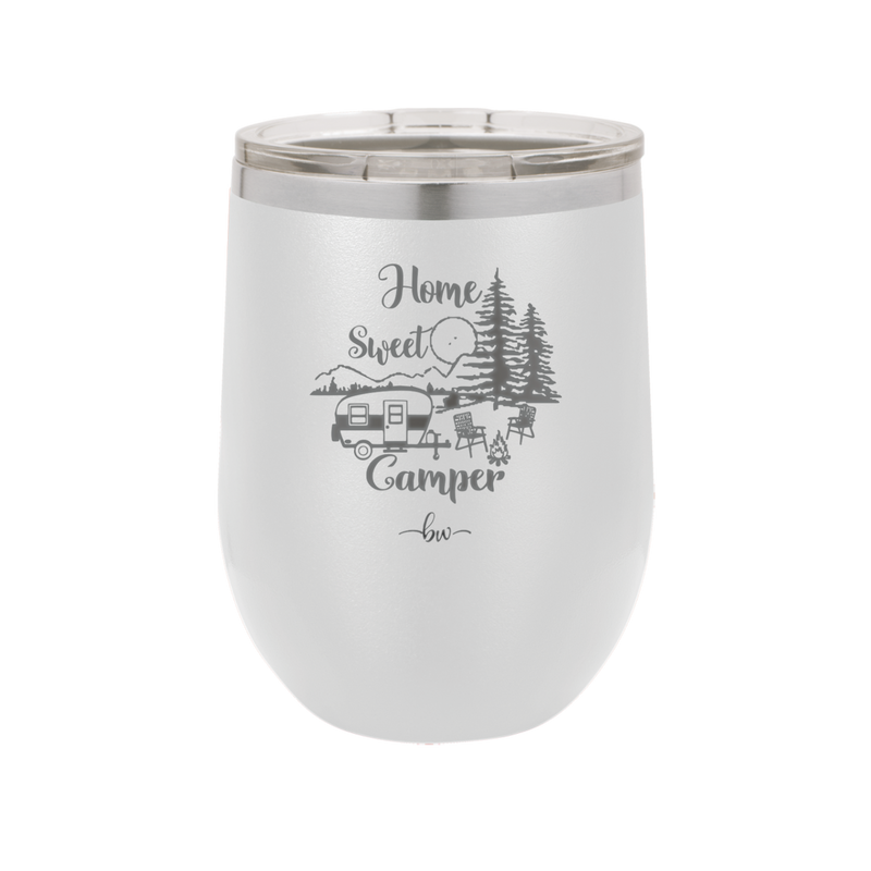 Home Sweet Camper - Laser Engraved Stainless Steel Drinkware - 1553 -