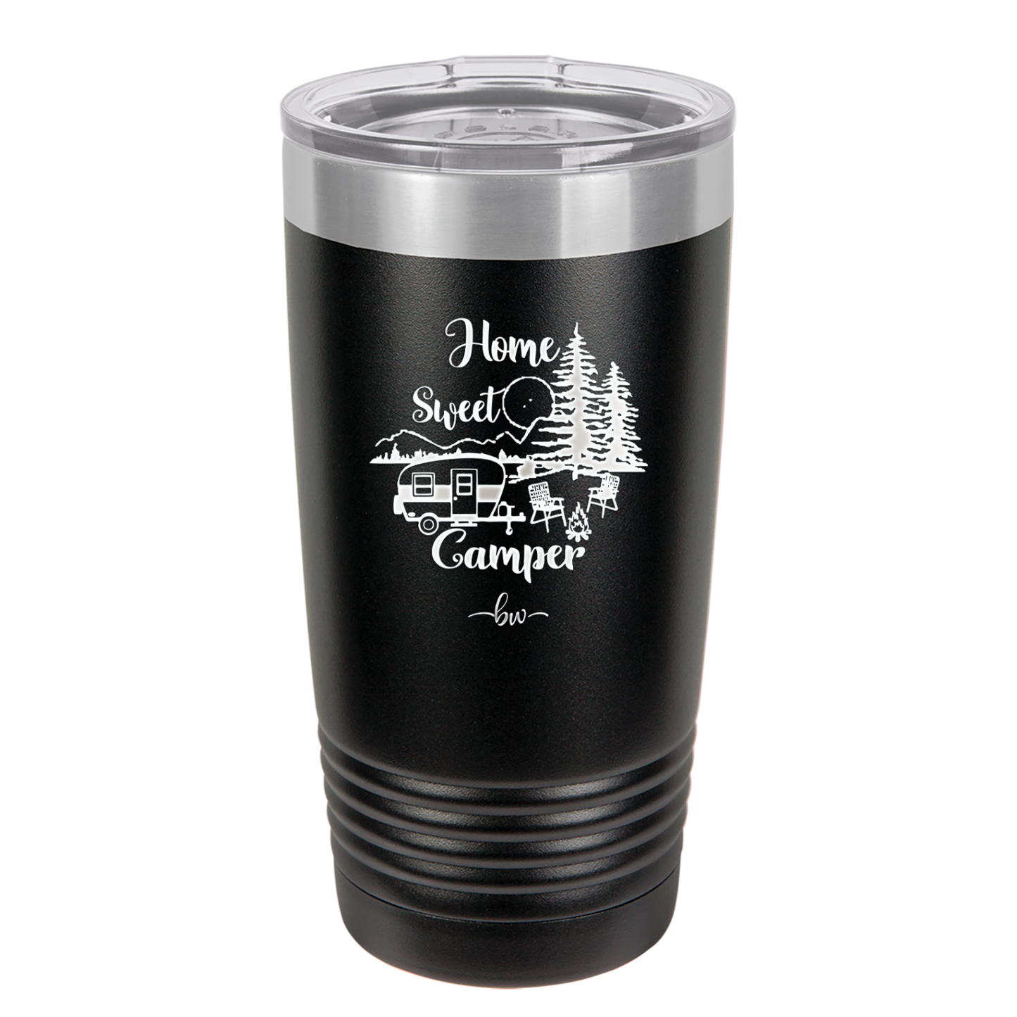 Home Sweet Camper - Laser Engraved Stainless Steel Drinkware - 1553 -