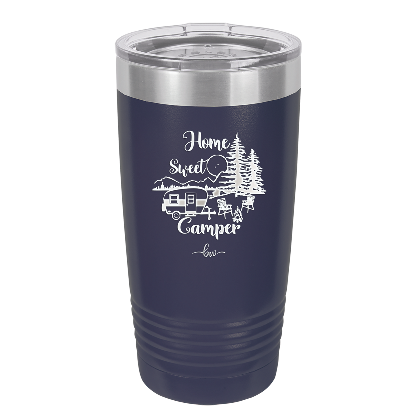 Home Sweet Camper - Laser Engraved Stainless Steel Drinkware - 1553 -