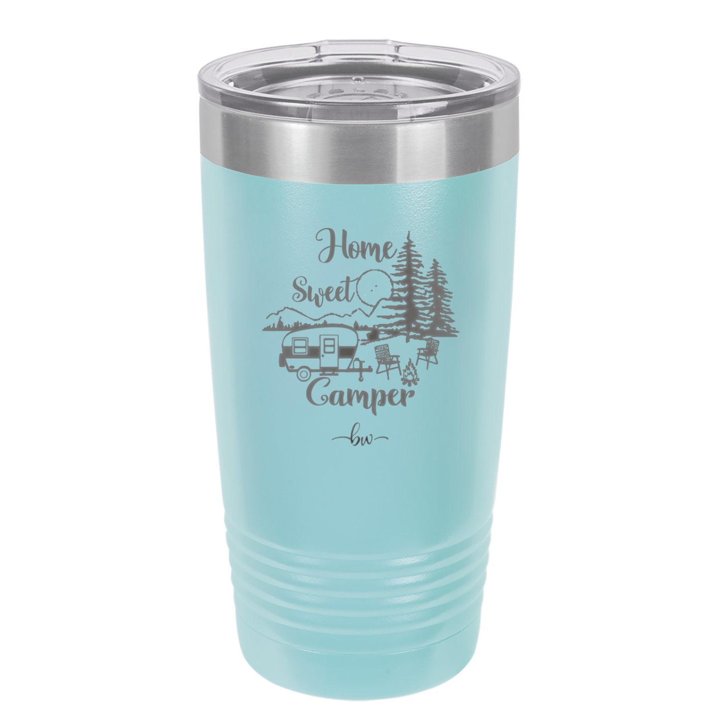 Home Sweet Camper - Laser Engraved Stainless Steel Drinkware - 1553 -