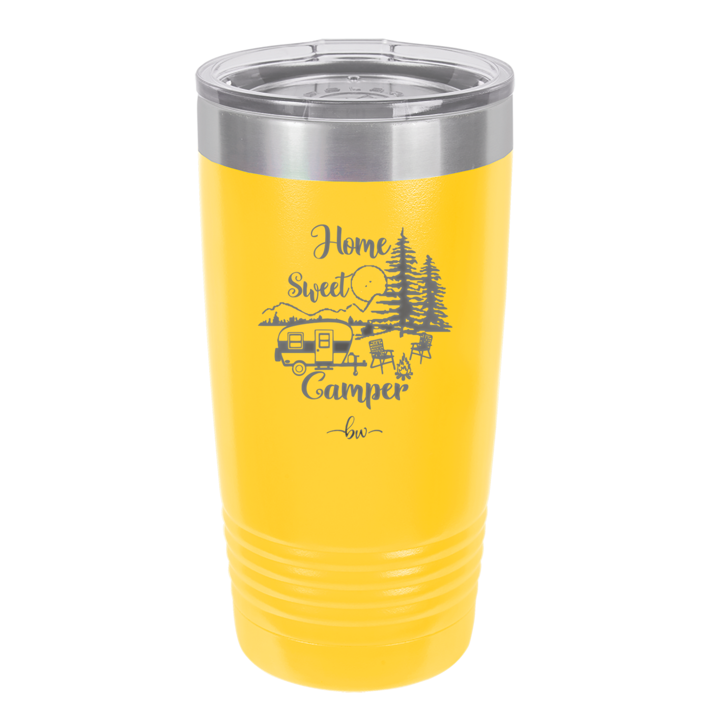 Home Sweet Camper - Laser Engraved Stainless Steel Drinkware - 1553 -
