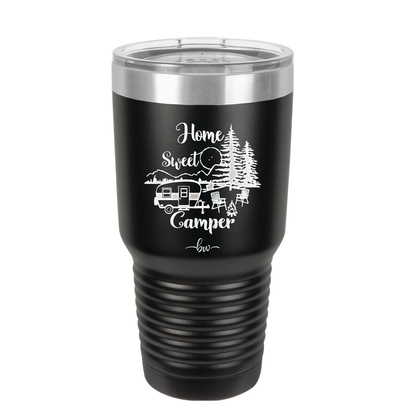 Home Sweet Camper - Laser Engraved Stainless Steel Drinkware - 1553 -