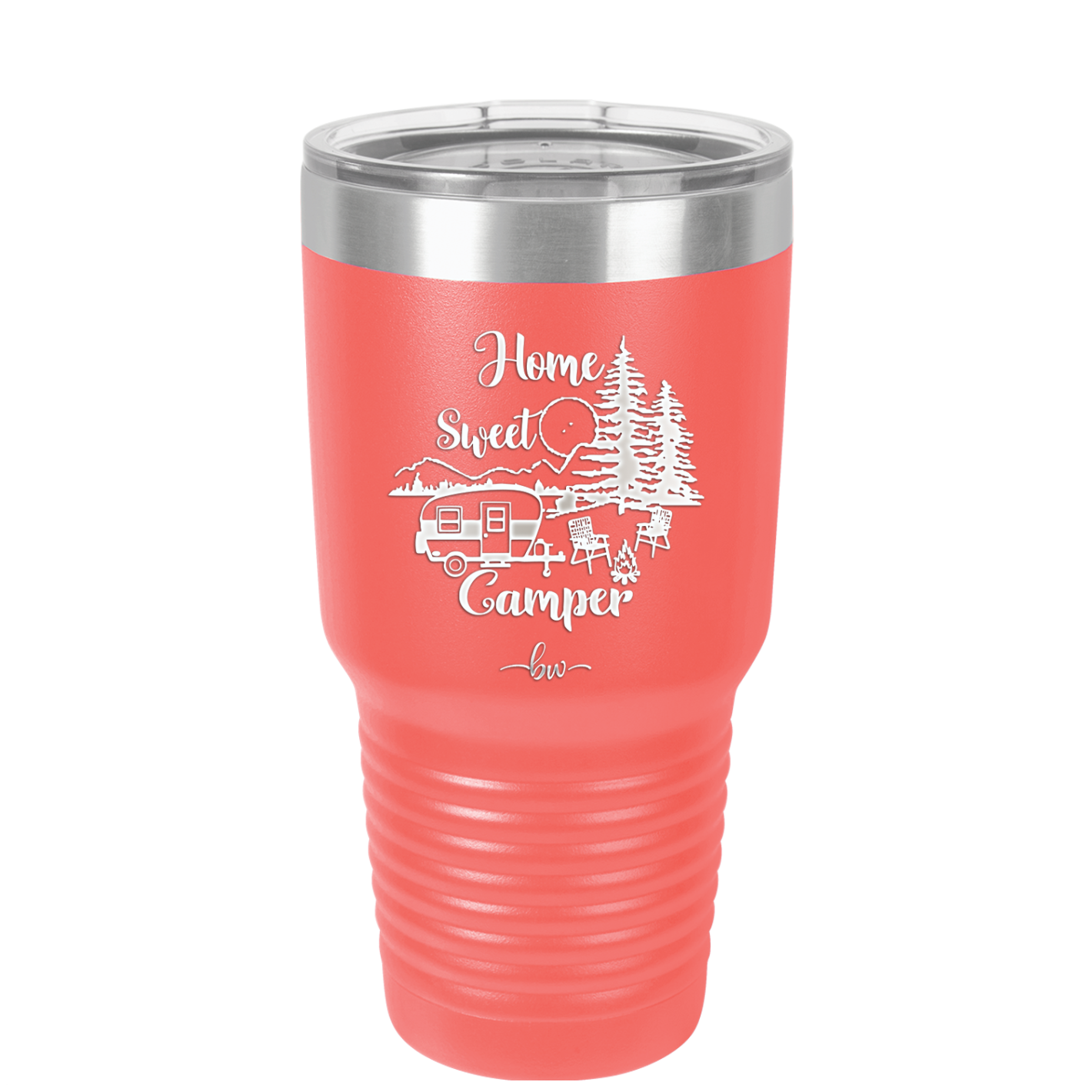 Home Sweet Camper - Laser Engraved Stainless Steel Drinkware - 1553 -