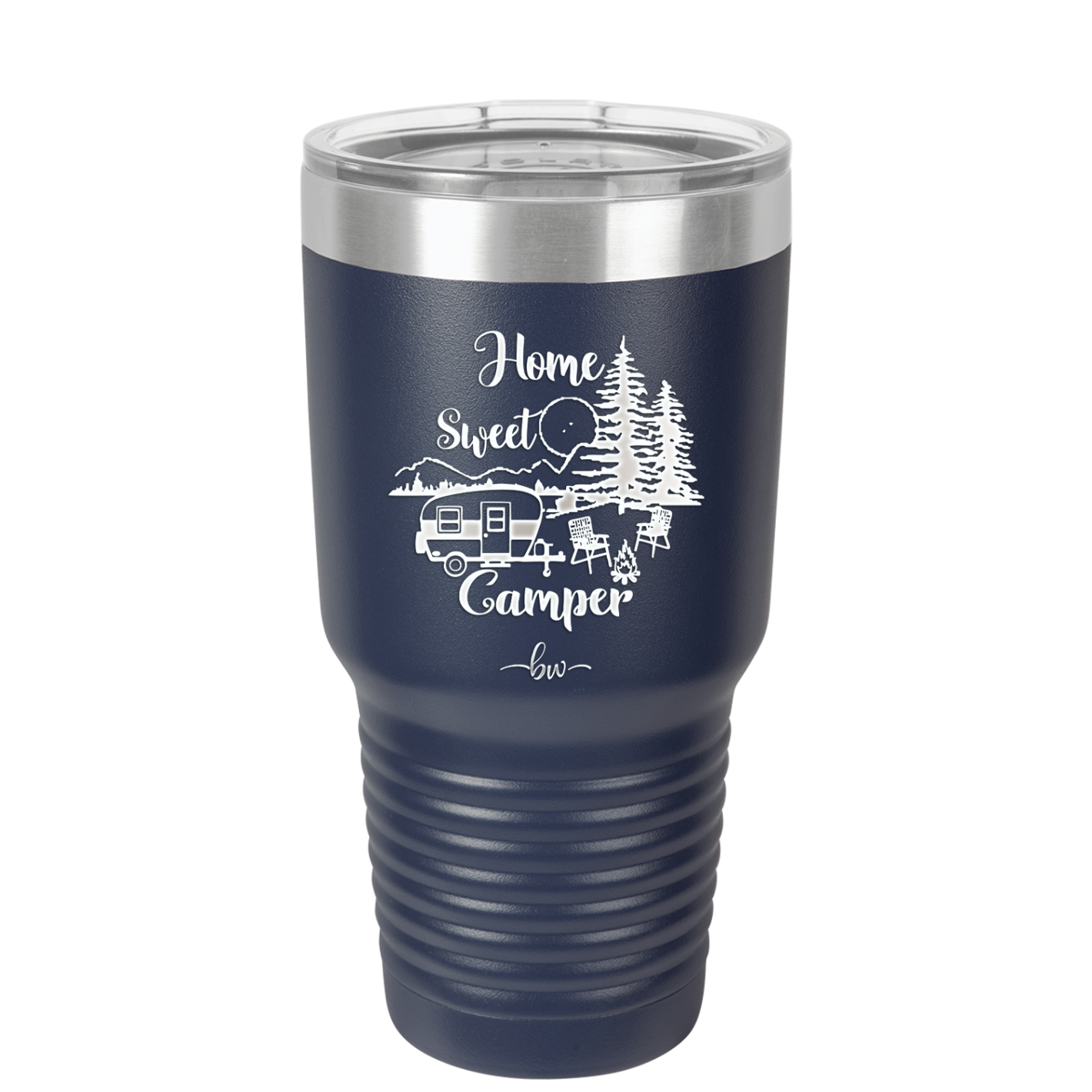 Home Sweet Camper - Laser Engraved Stainless Steel Drinkware - 1553 -