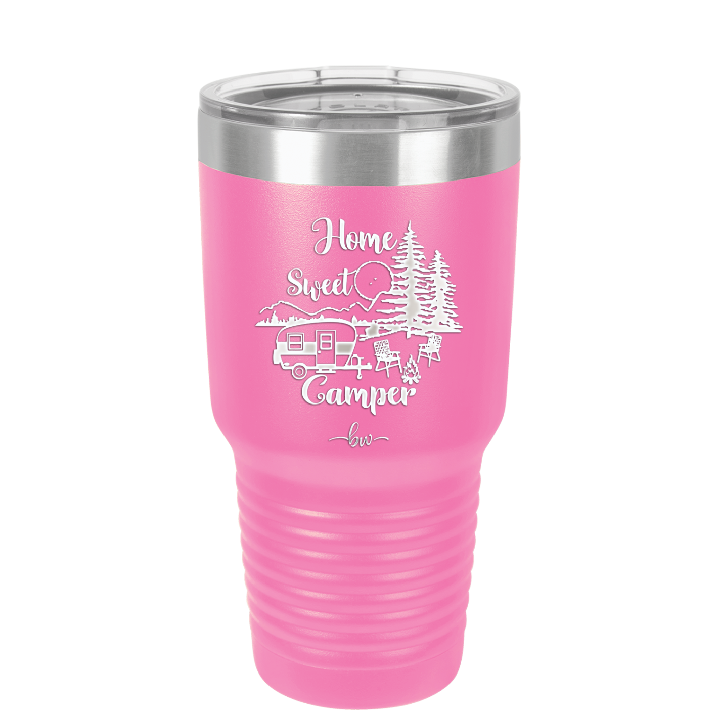 Home Sweet Camper - Laser Engraved Stainless Steel Drinkware - 1553 -