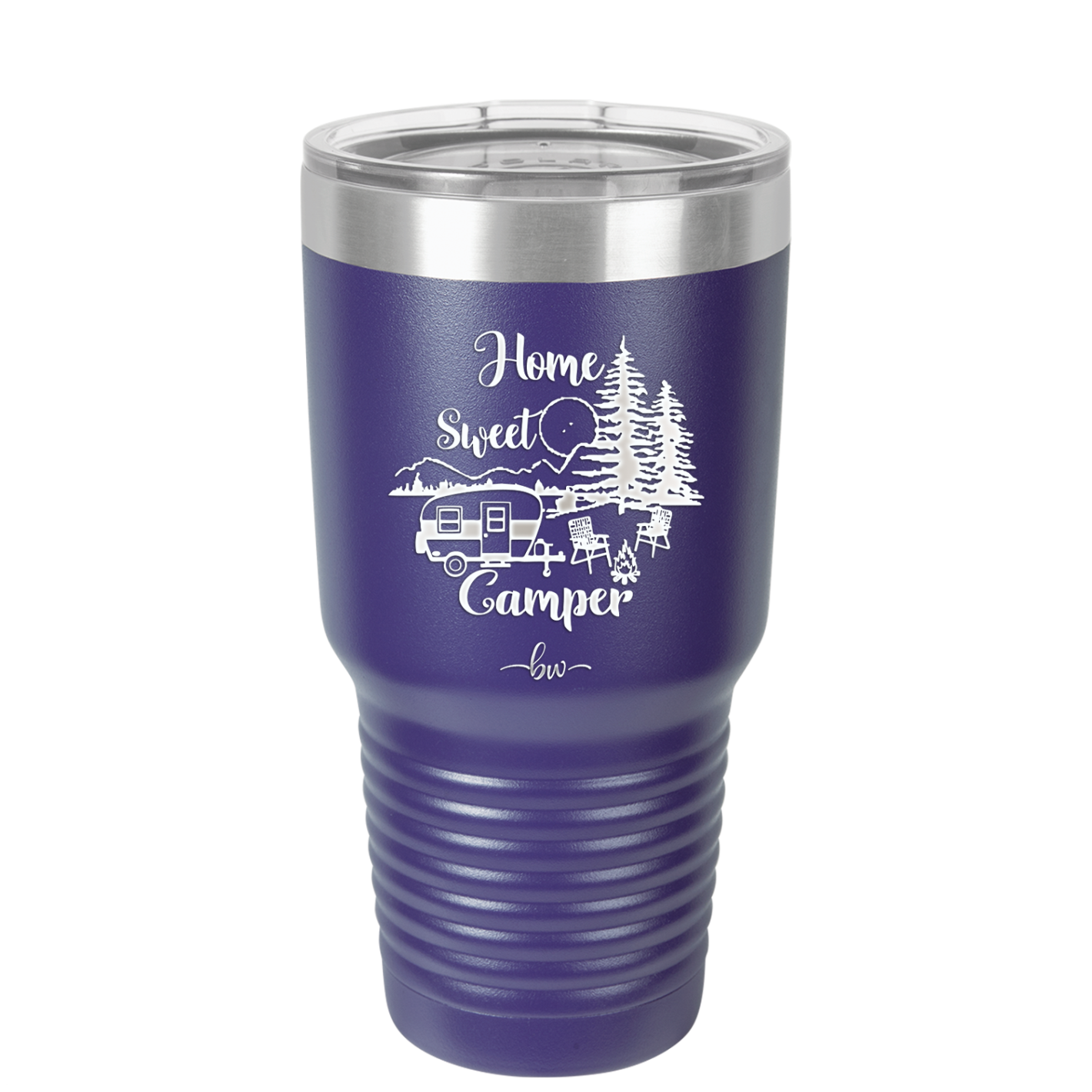 Home Sweet Camper - Laser Engraved Stainless Steel Drinkware - 1553 -
