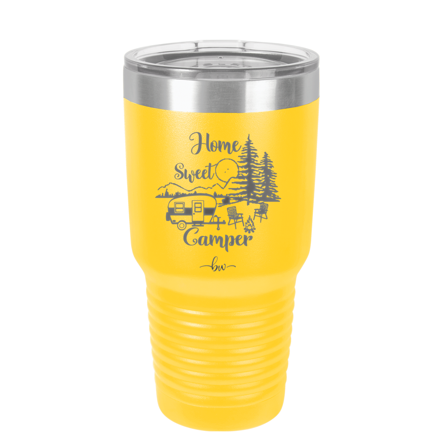 Home Sweet Camper - Laser Engraved Stainless Steel Drinkware - 1553 -