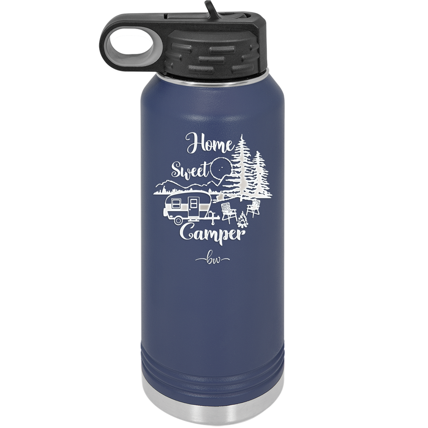Home Sweet Camper - Laser Engraved Stainless Steel Drinkware - 1553 -