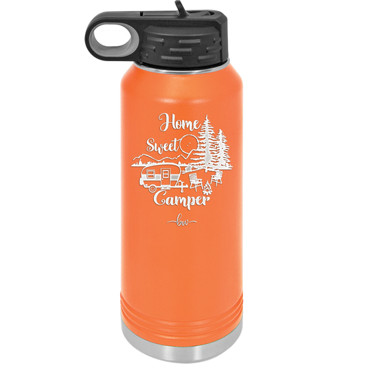 Home Sweet Camper - Laser Engraved Stainless Steel Drinkware - 1553 -