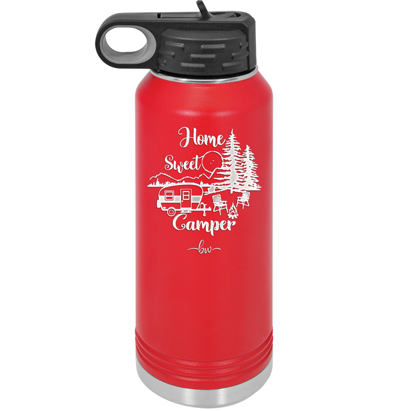 Home Sweet Camper - Laser Engraved Stainless Steel Drinkware - 1553 -