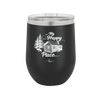 My Happy Place Cabin - Laser Engraved Stainless Steel Drinkware - 1554 -