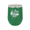 My Happy Place Cabin - Laser Engraved Stainless Steel Drinkware - 1554 -