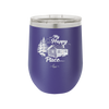 My Happy Place Cabin - Laser Engraved Stainless Steel Drinkware - 1554 -