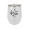 My Happy Place Cabin - Laser Engraved Stainless Steel Drinkware - 1554 -
