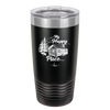 My Happy Place Cabin - Laser Engraved Stainless Steel Drinkware - 1554 -