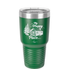 My Happy Place Cabin - Laser Engraved Stainless Steel Drinkware - 1554 -