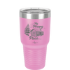 My Happy Place Cabin - Laser Engraved Stainless Steel Drinkware - 1554 -