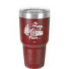 My Happy Place Cabin - Laser Engraved Stainless Steel Drinkware - 1554 -