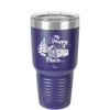 My Happy Place Cabin - Laser Engraved Stainless Steel Drinkware - 1554 -