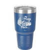 My Happy Place Cabin - Laser Engraved Stainless Steel Drinkware - 1554 -