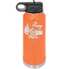 My Happy Place Cabin - Laser Engraved Stainless Steel Drinkware - 1554 -