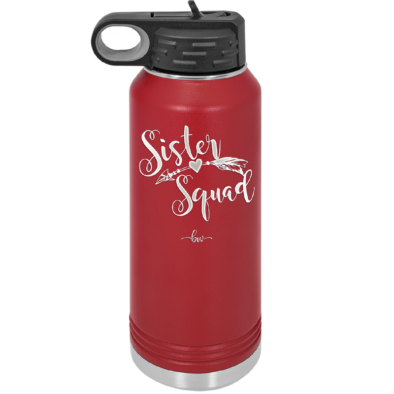 Sister Squad - Laser Engraved Stainless Steel Drinkware - 1555 -