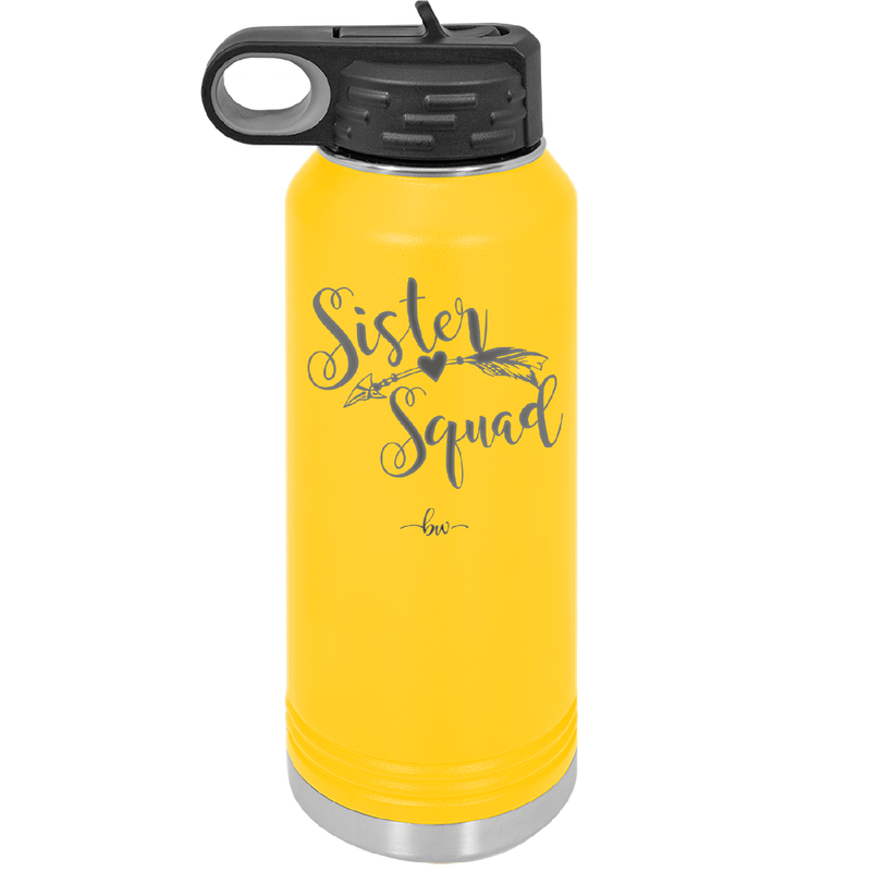 Sister Squad - Laser Engraved Stainless Steel Drinkware - 1555 -