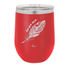 Love You More with Feather - Laser Engraved Stainless Steel Drinkware - 1556 -