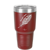 Love You More with Feather - Laser Engraved Stainless Steel Drinkware - 1556 -