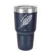 Love You More with Feather - Laser Engraved Stainless Steel Drinkware - 1556 -