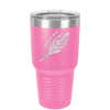 Love You More with Feather - Laser Engraved Stainless Steel Drinkware - 1556 -
