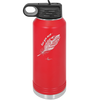 Love You More with Feather - Laser Engraved Stainless Steel Drinkware - 1556 -