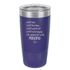 I Will Not Throw Things, I am the Principal - Laser Engraved Stainless Steel Drinkware - 1558 -