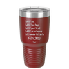 I Will Not Throw Things, I am the Principal - Laser Engraved Stainless Steel Drinkware - 1558 -