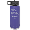 I Will Not Throw Things, I am the Principal - Laser Engraved Stainless Steel Drinkware - 1558 -