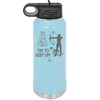 Yes I Do Hunt Like a Girl Bow - Laser Engraved Stainless Steel Drinkware - 1561 -