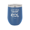 I'd Rather Be Camping - Laser Engraved Stainless Steel Drinkware - 1562 -