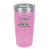 I'd Rather Be Camping - Laser Engraved Stainless Steel Drinkware - 1562 -