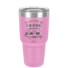 I'd Rather Be Camping - Laser Engraved Stainless Steel Drinkware - 1562 -