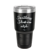 I'm Outdoorsy. I Drink Wine Outside - Laser Engraved Stainless Steel Drinkware - 1563 -