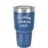 I'm Outdoorsy. I Drink Wine Outside - Laser Engraved Stainless Steel Drinkware - 1563 -
