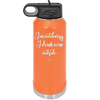 I'm Outdoorsy. I Drink Wine Outside - Laser Engraved Stainless Steel Drinkware - 1563 -